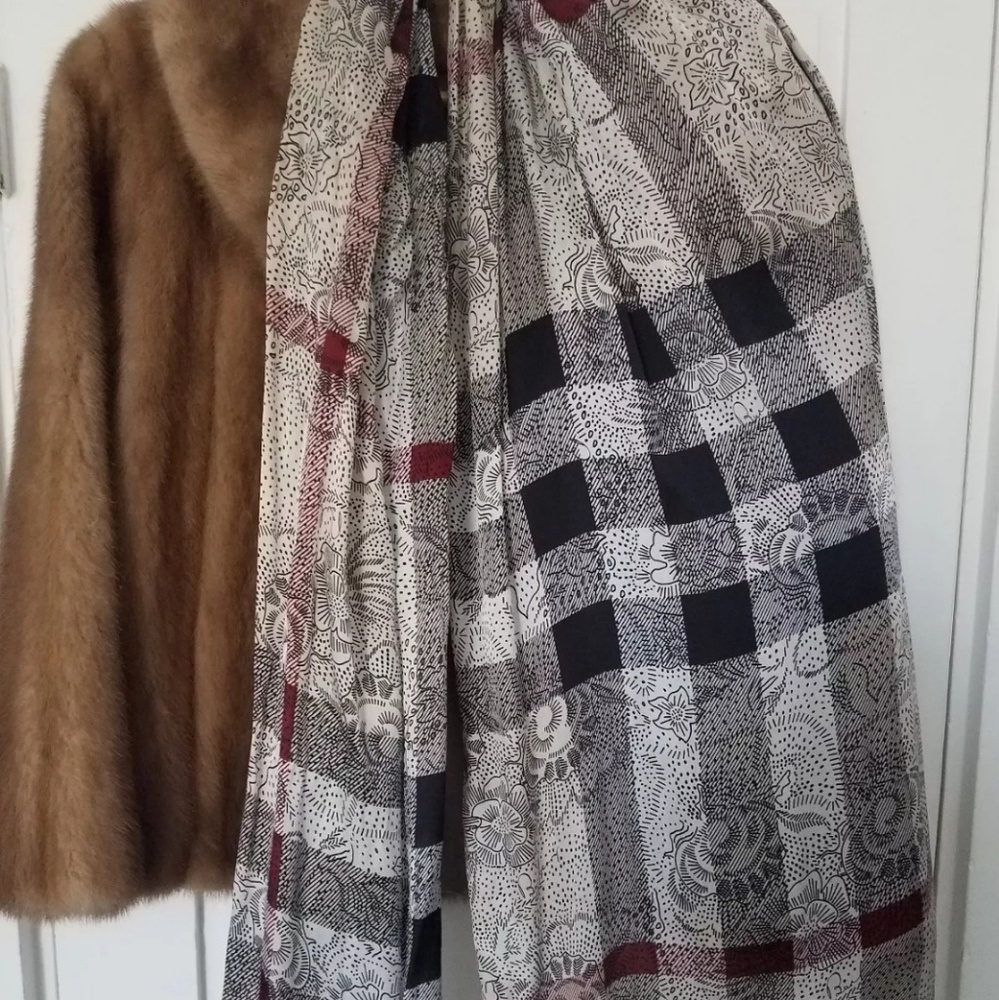 Burberry silk scarf
